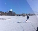 Skipiste am Flugplatz